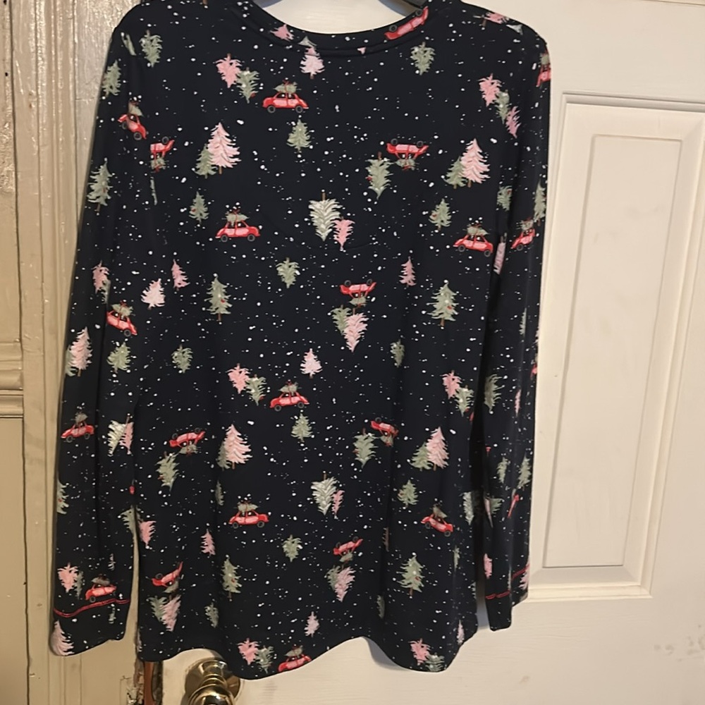 Cuddl Duds medium two piece pajamas set holiday (or not) - Picture 9 of 12